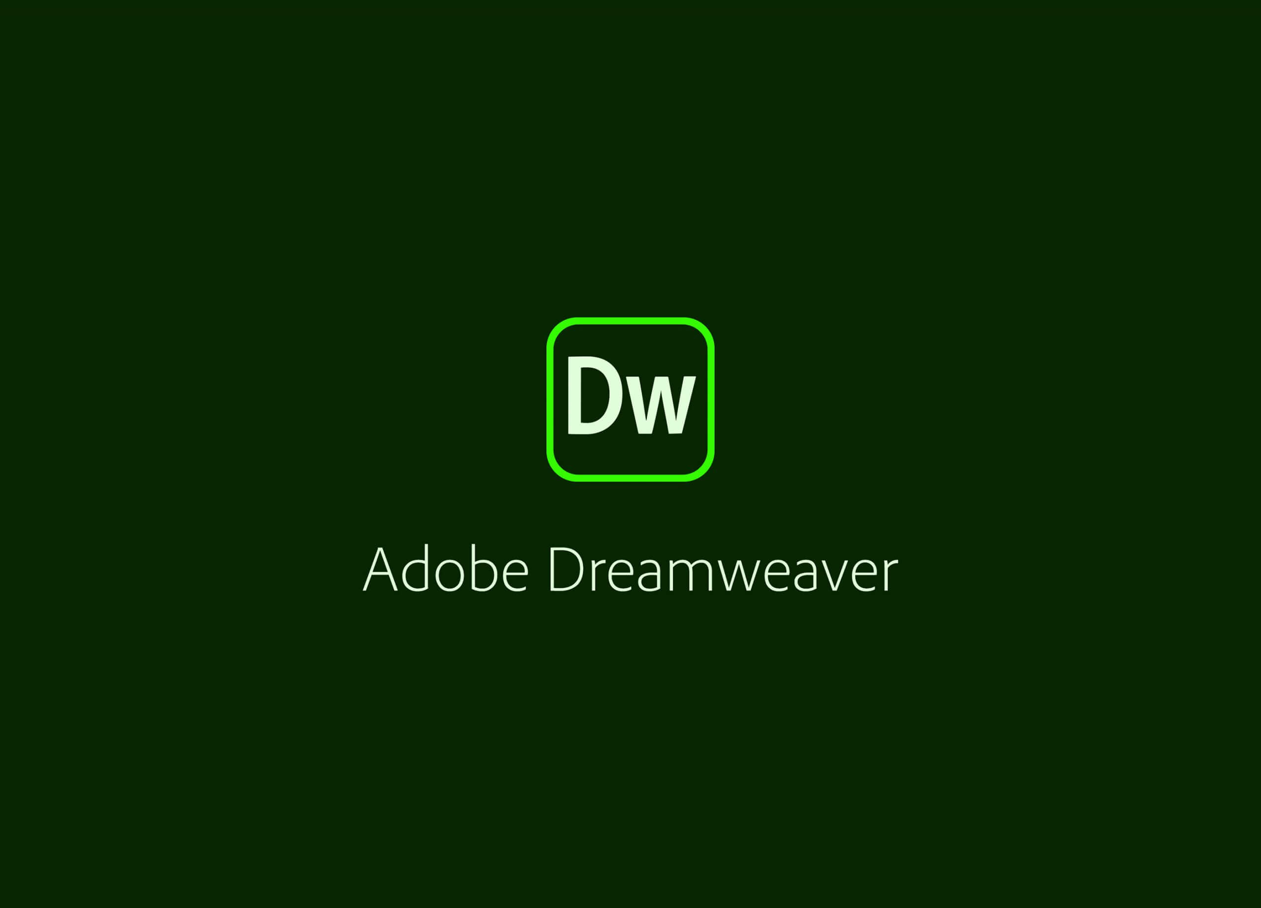 %title插图%num零号CG视觉平台Adobe Dreamweaver-2020 20.0.0.15196-mac